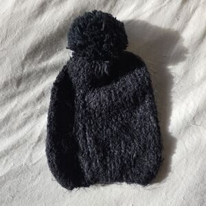 Cozy Black Knit Beanie
